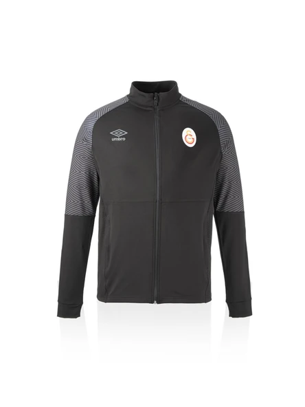 Galatasaray Orijinal Lisanslı Umbro Dik Yaka Fermuarlı Siyah Sweat ürün görseli 1