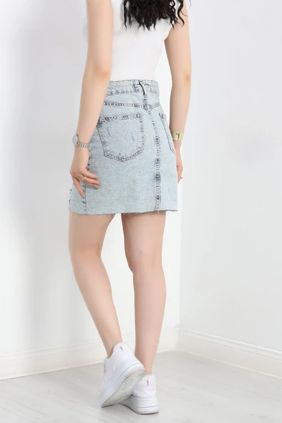 Kot Etek Buzmavi - 6