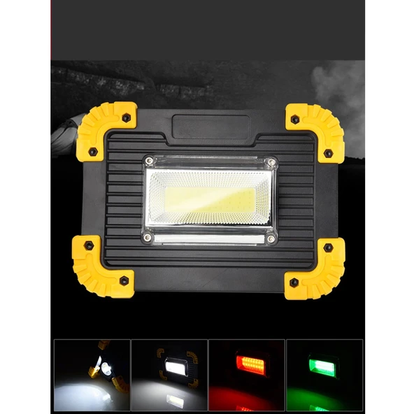 750 Lümen Powerbank Şarjlı Işıldak  Wt-330 - 15