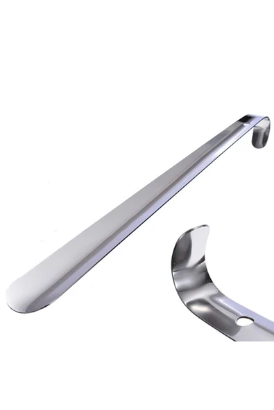 Çelik Krom Kaplama Ayakkabı Çekeceği Kerata 50 Cm - 2