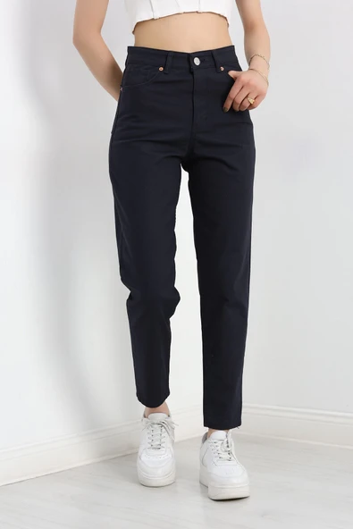 Boyfriend Kot Pantolon Lacivert