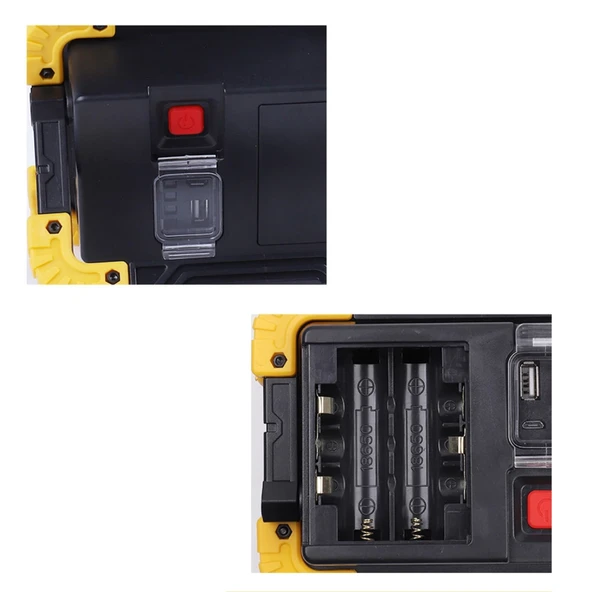 750 Lümen Powerbank Şarjlı Işıldak Wt-330 - 2