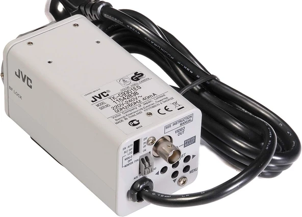 JVC TK-C9301EG / 1/3" CCD 600TVL 220 VOLT SUPER DÜŞÜK IŞIK ANALOG KAMERA - Resim 2