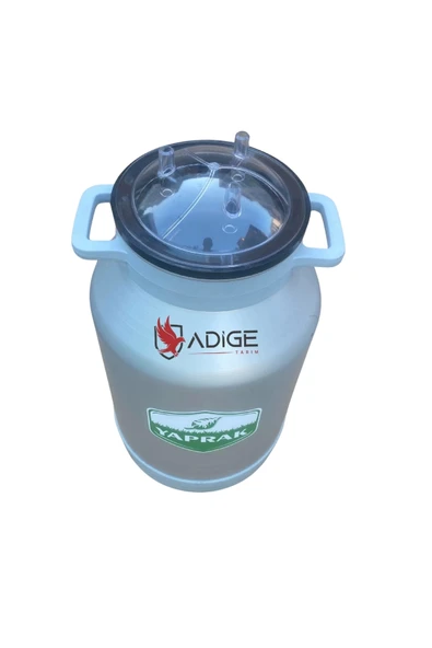 Yaprak Süt Sağım Makinesi Alüminyum Güğüm 40 Lt Kapak Dahil - 2