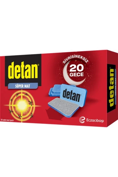 Detan Süper Mat Tablet 20 Gece