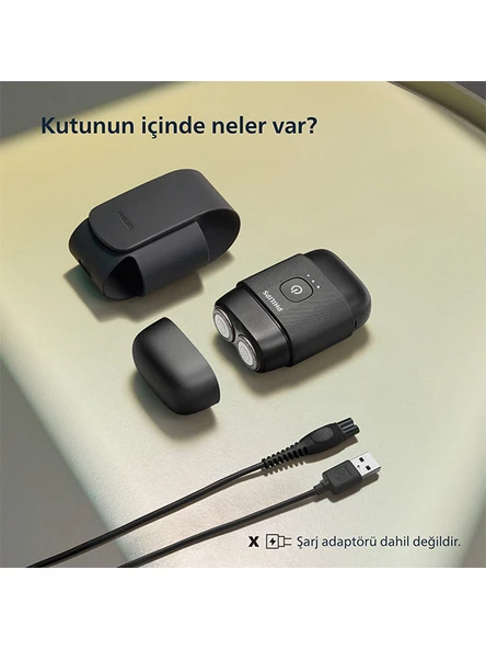 Philips S591/05 500 Serisi Elektrikli Kompakt Tıraş Makinesi - 7