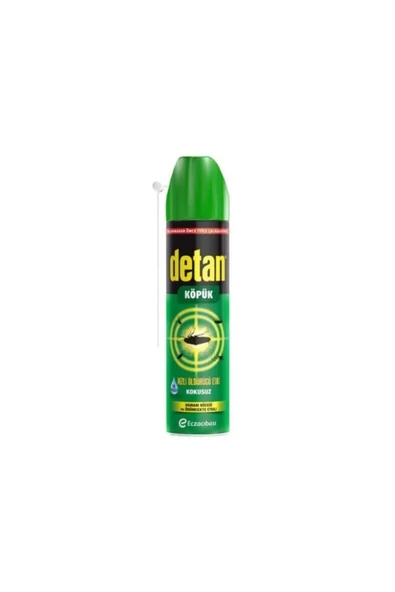Detan KÖPÜK EKSTRA KOKUSUZ 275 ML - (HAMAMBÖCEĞİ VE ÖRÜMCEKTE ETKİLİ) (2 ADET) - 2