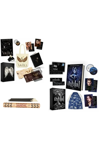 Unikod İhtilal 1 - Zelzele - Kutulu - Vaveyla 1 - Sönmüş Aldebaran Kutulu 2'li Süper Set- TÜTSÜ HEDİYELİ ürün görseli 1