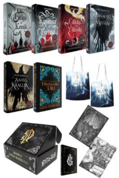 Martı Yayınları Leigh Bardugo Grisha Verse 6 Kitap Set Karton - 3