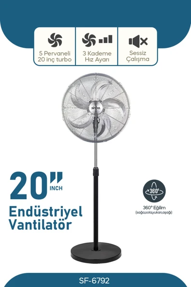 Sinbo SF-6792 AYAKLI VANTİLATÖR