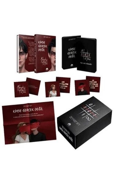 Martı Yayınları Kimse Gerçek Değil (KUTULU CİLTLİ)