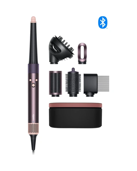Dyson Airwrap i.d. Kıvırcık+Bukleli Jasper Plum Saç Şekillendirme Seti