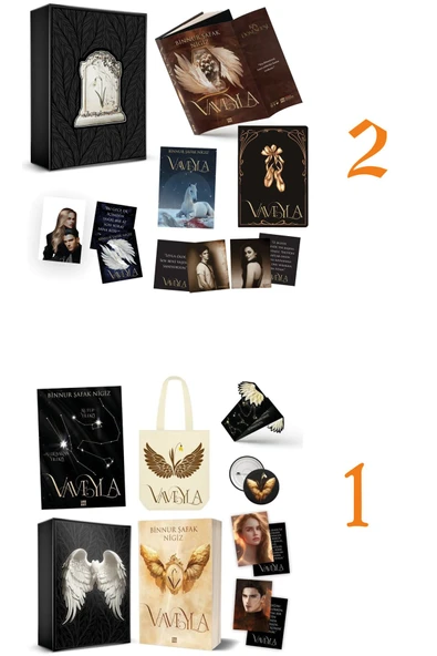 Unikod VAVEYLA 1 - Sönmüş Aldebaran ÖZEL KUTULU / Vaveyla 2 - Kış Dönencesi ÖZEL KUTULU SET / Binnur Şafak ürün görseli 1
