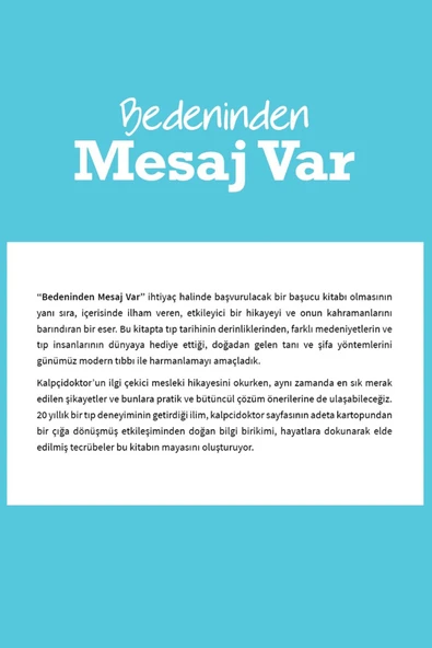 Unikod Bedeninden Mesaj Var  |  kalpcidoktor   | Dr. Türker Pabuccu - Unikod - 2