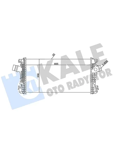 TURBO RADYATORU ASTRA J A20DTH B16DTH A17DTC A17DTE ZAFIRA C B16DTH B20DTH CRUZE 2,0 DIESEL