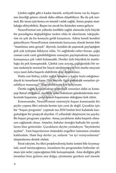 Doğan Kitap Zihnimi Aç - Neurozihin İle Çocuğunu Başarıya Ulaştır / M. Barış Muslu / Doğan Kitap / 9786256666153 - 5