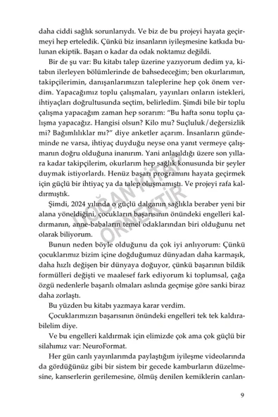 Doğan Kitap Zihnimi Aç - Neurozihin İle Çocuğunu Başarıya Ulaştır / M. Barış Muslu / Doğan Kitap / 9786256666153 - 6