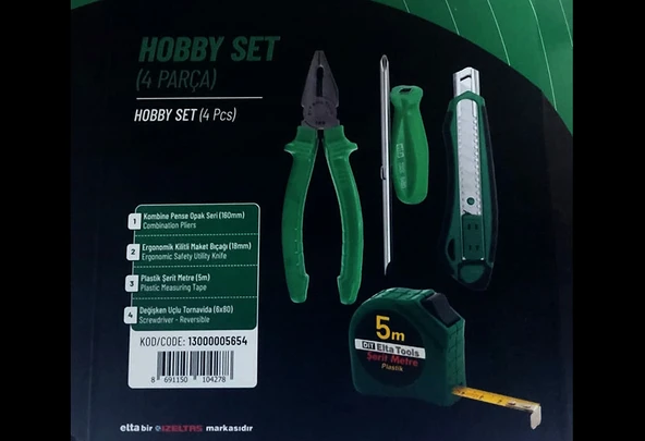 Elta Hoby Set 4 Parça 13000005654 ürün görseli 1