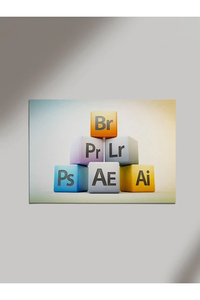 Panorama Ajans Bilgisayar Programları Tasarımlı Ahşap Poster Tablo ürün görseli 1