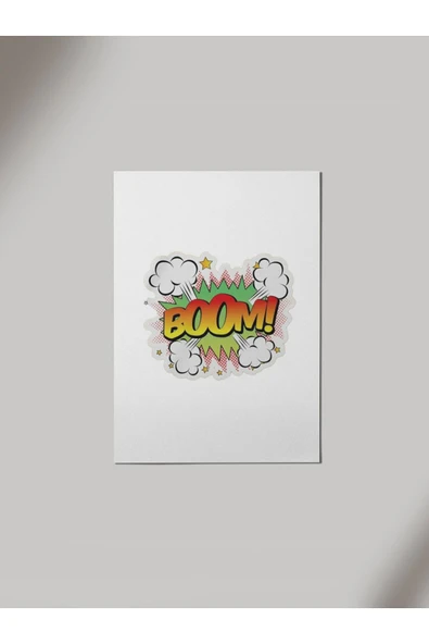 Panorama Ajans Bomb Sticker Tatlı Bomba Tasarım Ahşap Poster Tablo ürün görseli 1