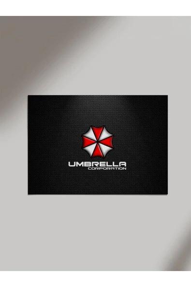 Panorama Ajans Umbrella Corporation Yapım Game Oyun Şirketi Ahşap Poster Tablo ürün görseli 1