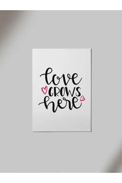 Panorama Ajans Sevgiliye Arkadaşa Love Tasarım Ahşap Poster Tablo ürün görseli 1