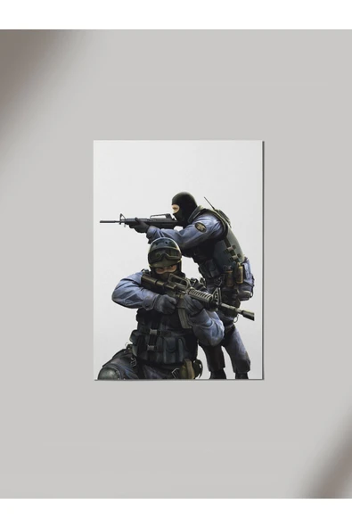 Panorama Ajans Counter Strike Cs Go Arkadaşa Hediye Ahşap Poster Tablo ürün görseli 1