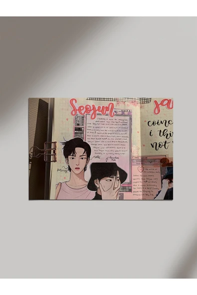 Panorama Ajans Kore Dizi Erkek True Beauty Ahşap Poster Tablo ürün görseli 1