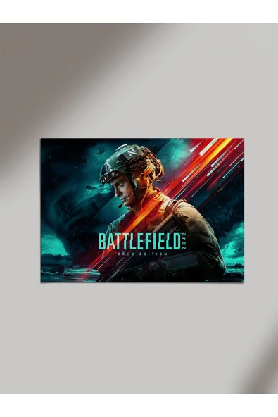 Panorama Ajans Battlefield 2042 Gamer Ahşap Poster Tablo ürün görseli 1