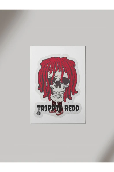 Panorama Ajans Trippie Red Severlere Gotik Tasarım Ahşap Poster Tablo ürün görseli 1