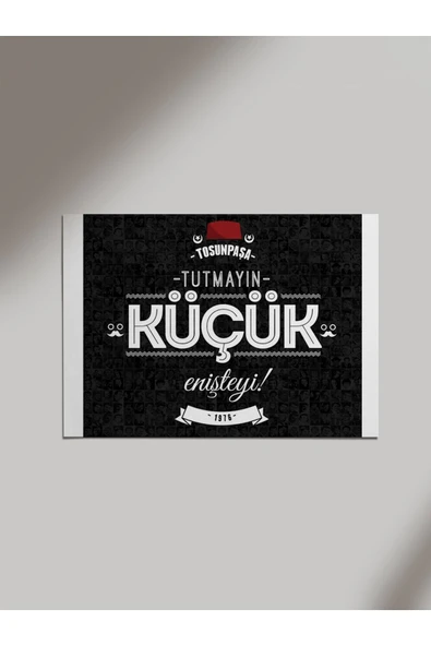 Panorama Ajans Tosun Paşa Ahşap Poster Tablo ürün görseli 1