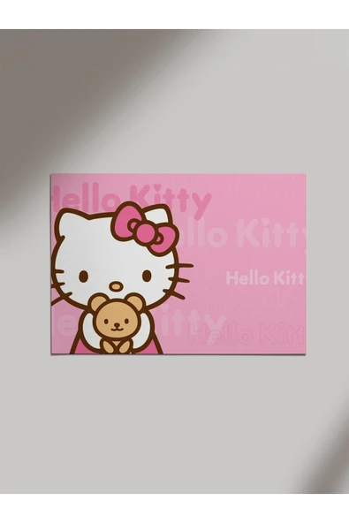 Panorama Ajans Hello Kitty Ahşap Poster Tablo ürün görseli 1