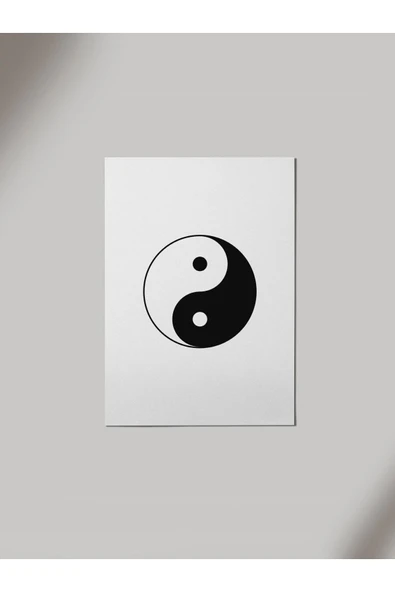 Panorama Ajans Ying-yang Ahşap Poster Tablo