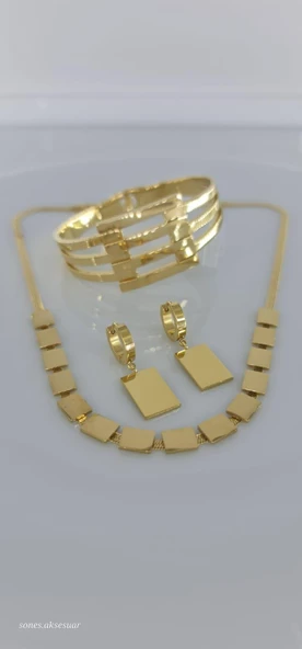 Carben 316 L Çelik Takı Seti ürün görseli