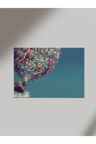 Panorama Ajans Yukarı Bak Ahşap Poster Tablo ürün görseli 1