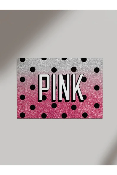 Panorama Ajans Victoria Secret Pink Duvar Kağıdı Tasarım Ahşap Poster Tablo