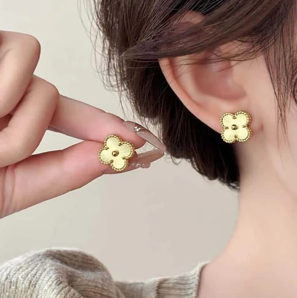 Günlük Gold Çelik Takı Seti - Resim 3