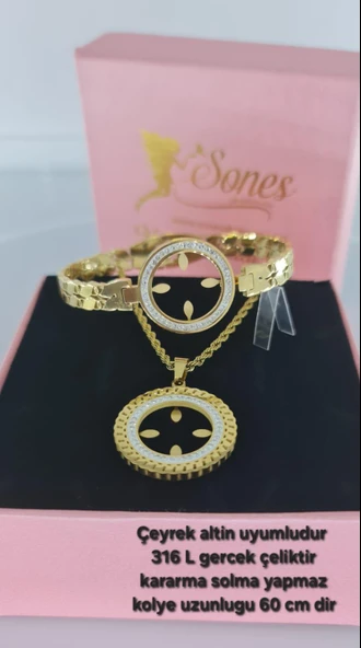 Çeyreklik Çelik Takı Seti 364 ürün görseli