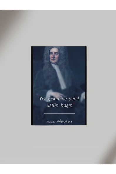 Panorama Ajans Isaac Newton Ahşap Poster Tablo ürün görseli 1