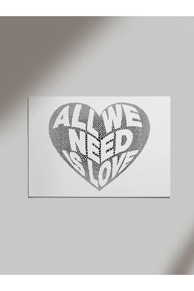 Panorama Ajans Sevgililer Günü Sevgiliye Hediye Ahşap Poster Tablo ürün görseli 1