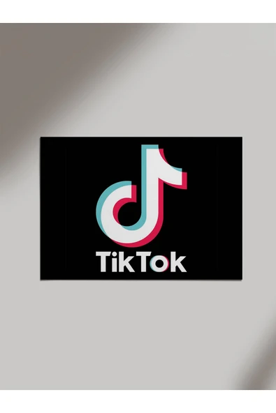 Panorama Ajans Tiktok Tiktoker Vine Komedyen Ünlü Ahşap Poster Tablo ürün görseli 1