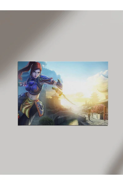 Panorama Ajans Metin 2 Ninja 90 Lar Oyun Kuşağı Pvp Ahşap Poster Tablo ürün görseli 1