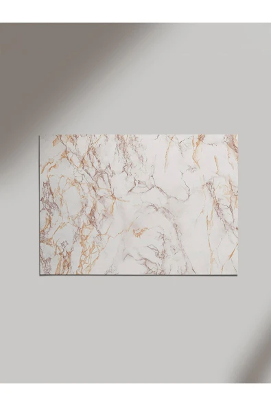 Panorama Ajans Mermer Desen Minimal Ahşap Poster Tablo ürün görseli 1