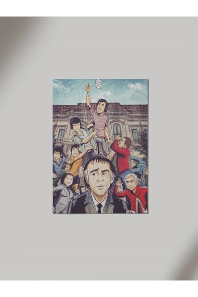 Panorama Ajans Hababam Sınıfı Ahşap Poster Tablo ürün görseli 1