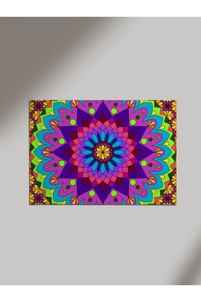 Panorama Ajans Mandala Meditasyon Huzur Metafizik Astroloji Ahşap Poster Tablo