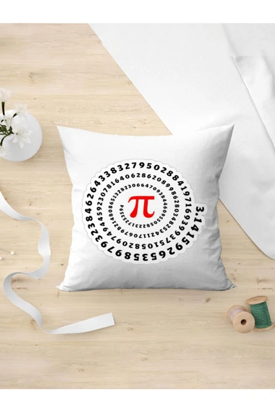 Panorama Ajans Sonsuz Pi Sayısı Sticker Yastık Kılıfı ürün görseli 1
