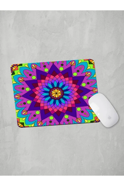 Panorama Ajans Mandala Meditasyon Huzur Metafizik Astroloji Yuvarlak Mouse Pad ürün görseli 1