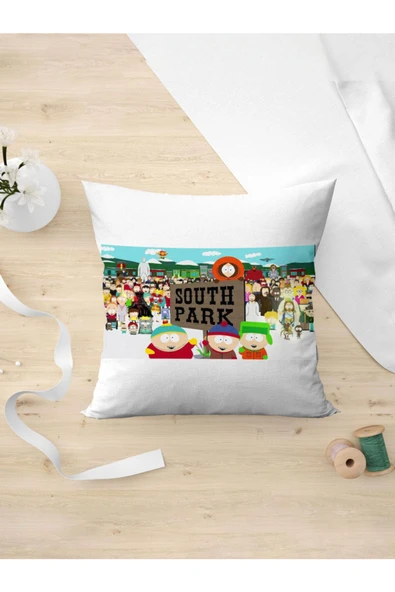 Panorama Ajans South Park Eric Kenny Stan Kyle Komik Çizgi Film Nostalji Yastık Kılıfı ürün görseli 1