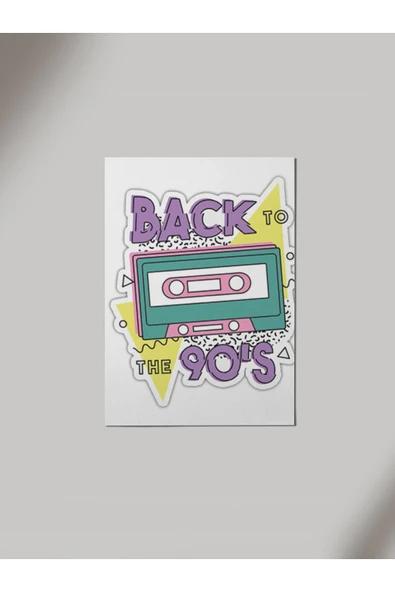 Panorama Ajans Nortalji Seven Arkadaş Sevgiliye Tape Kaset Sticker Ahşap Poster Tablo ürün görseli 1