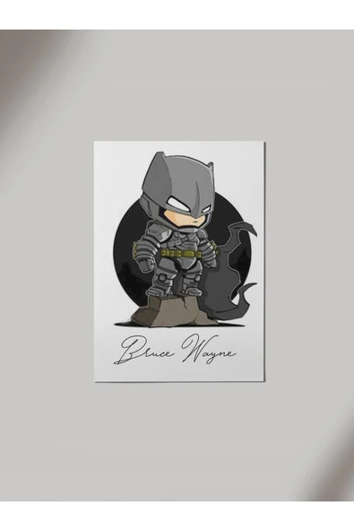 Panorama Ajans Bruce Wayne Ahşap Poster Tablo ürün görseli 1